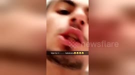 Newsflare Edit - Guy beat boxes with Parrot