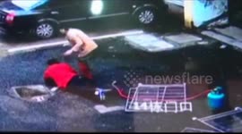 Methane in well explodes in southern China