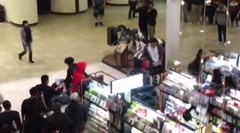 Even more footage of the fight at a mall in Modesto, Ca