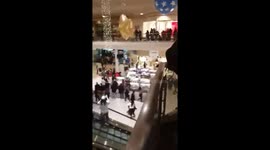 More footage of the fight at a mall in Modesto, Ca