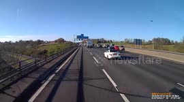 Undertaking on a Slip Road