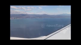 Heavy Landing at Malaga Airport by Ryanair Boeing 737-800