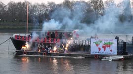 Son of Vivenne Westwood burns $7 million worth of punk memorabilia on River Thames