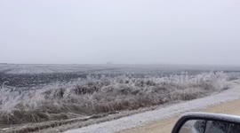Frost covered Manitoba looks like a 'winter wonderland'