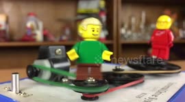 Science teacher makes Lego animations to engage students