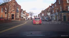 Old Man near miss - Narrow Escape - Dashcam Footage