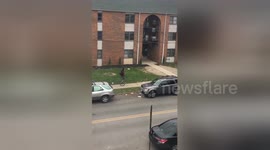 Newsflare Edit - Campus is on lockdown and this dude is riding around on a unicycle https://t.co/ChyLfxWXjR