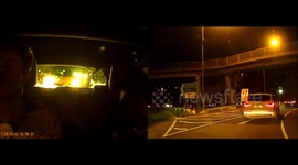 A47 Car crash dash cam