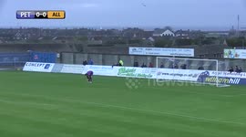 Keeper's Goal Kick Strikes Flying Seagull