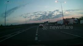 Near Miss on M25