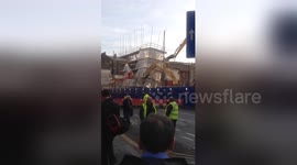 Newsflare Edit - @BBC_HaveYourSay  Newgate Street Newcastle upon Tyne closed due to unsafe building https://t.co/1wy69351yV