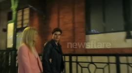Pixie Lott Vists the Fashion Fringe In Covent Garden