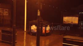 Water Levels Reach Cleethorpes Pier