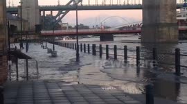 Newcastle Quayside Flood Dec 2013
