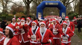 London Santa Run 2013
