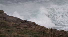 Storm at Sennen
