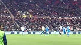 Sunderland streaker vs Chelsea FC Capital One Cup 17/12/2013