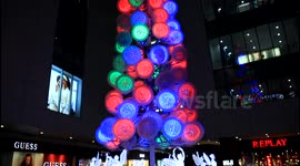 Spectacular Christmas Tree Sculpture