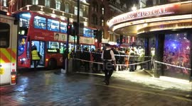 Apollo Theatre Balcony Disaster: Injured taken away