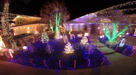 Wakefield Court Winter Wonderland Christmas Lightshow V13428