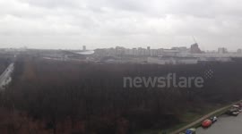 Wind and rain London