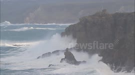 Storm Waves at Land's End