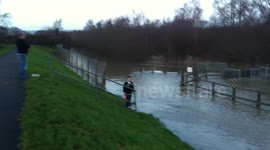 Flooding at Jetty Marsh, Newton Abbot