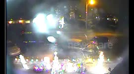 Drunk Driver Smashes Into Parked Car