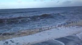 Prestatyn flood warning 03/01/14