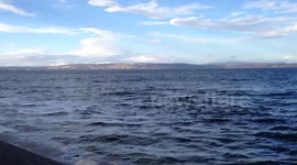 Waves on The Moray Firth