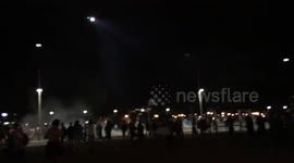 Violent clashes between police and protesters in Brazil