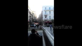Newsflare Edit - Aftermath of major 'gas' explosion in Athens, Greece