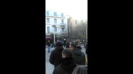 Gas explosion Athens greece