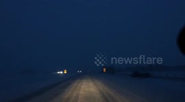 Significant Snowfall Blankets Manitoba Town