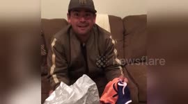 Woman announces pregnancy to husband after nine years of infertility