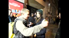 Gemma Chan arrives at the press night of Burried Child
