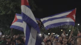 Thousands pay tribute to Fidel Castro in Havana, Cuba