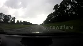Extremely Loud Thunder Causes Camera To Briefly Malfunction
