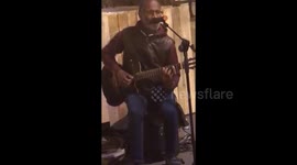 Busker sings Tina Turner's 'Proud Mary' as she turns 77