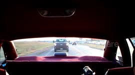 Driver tries to hit my car intentionally; admits it on camera
