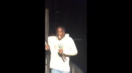 Travis scott rages in Abu Dhabi