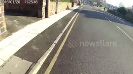 Cyclist Squeezed To The Curb