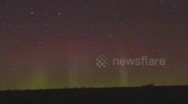 The Northern lights, Venus setting, a fireball and a iridium flare in 10hrs