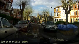Gave way in Skip and car.