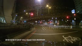 Double Uber Car Crash In London