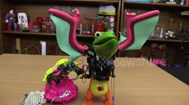 Science teacher dissects Furby and builds new toy out of remains