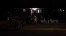 Christmas Carolers Singing Jingle Bells