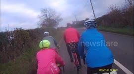 Another dangerous driver in a Silver BMW Reg. No. VX55VPK