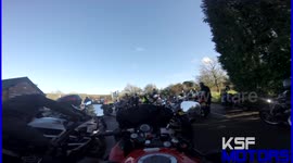 Motorcycle Crash - SV650 Chest View | KSFmotors