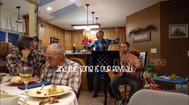 Couple reveal the gender of their baby in funny deceiving song